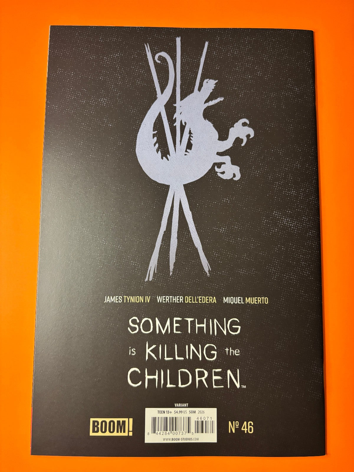 Something Is Killing The Children #46 1:50 Pal Virgin Variant NM Boom