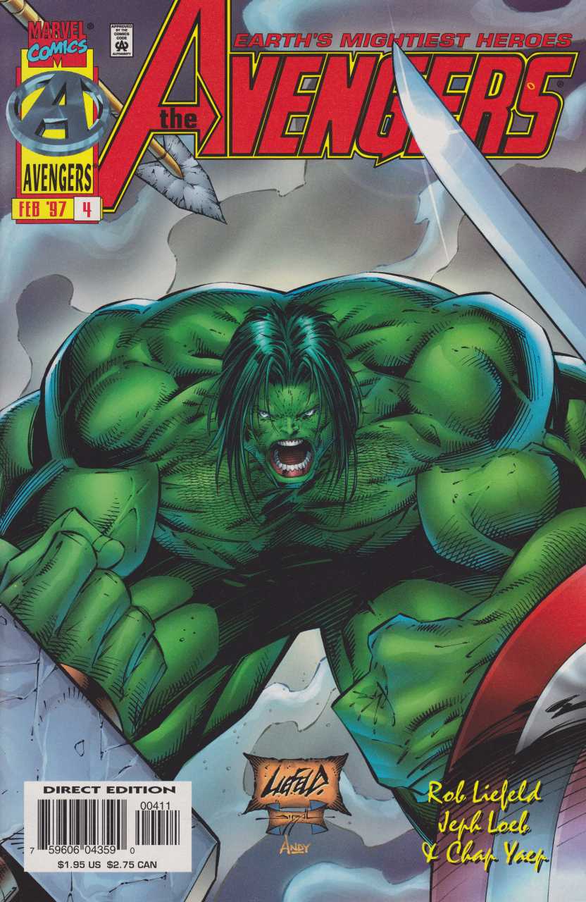 Avengers #4 Vol 2 Marvel Comics 1997 VF