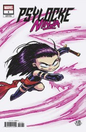 Psylocke Ninja #1 Skottie Young Variant Marvel 2026 NM