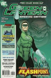 Green Lantern Flashpoint FCBD 2011 Midtown Comics Variant DC Comic