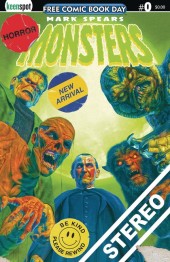 Mark Spears Monsters #0 FCBD 2025 Keenspot Horror Comic Book