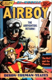 Airboy #2 Eclipse Comics VF
