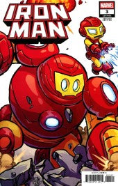 Iron Man #3 Skottie Young Connecting Variant 2026 Marvel NM