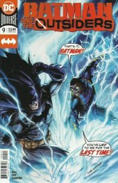 Batman and the Outsiders #9 DC Comics 2020 Batman Black Lightning