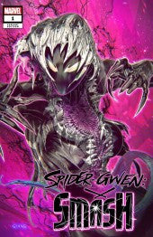 Spider-Gwen Smash #1 Giang Venomized MegaCon PR 3000 NM