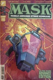 M.A.S.K. #2 Simon Parr Foil Ultra-Rare Variant NM