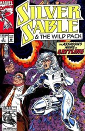 Silver Sable and the Wild Pack #2 Marvel Comics 1992 VF