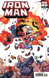 Iron Man #4 Skottie Young Connecting Variant 2026 Marvel NM