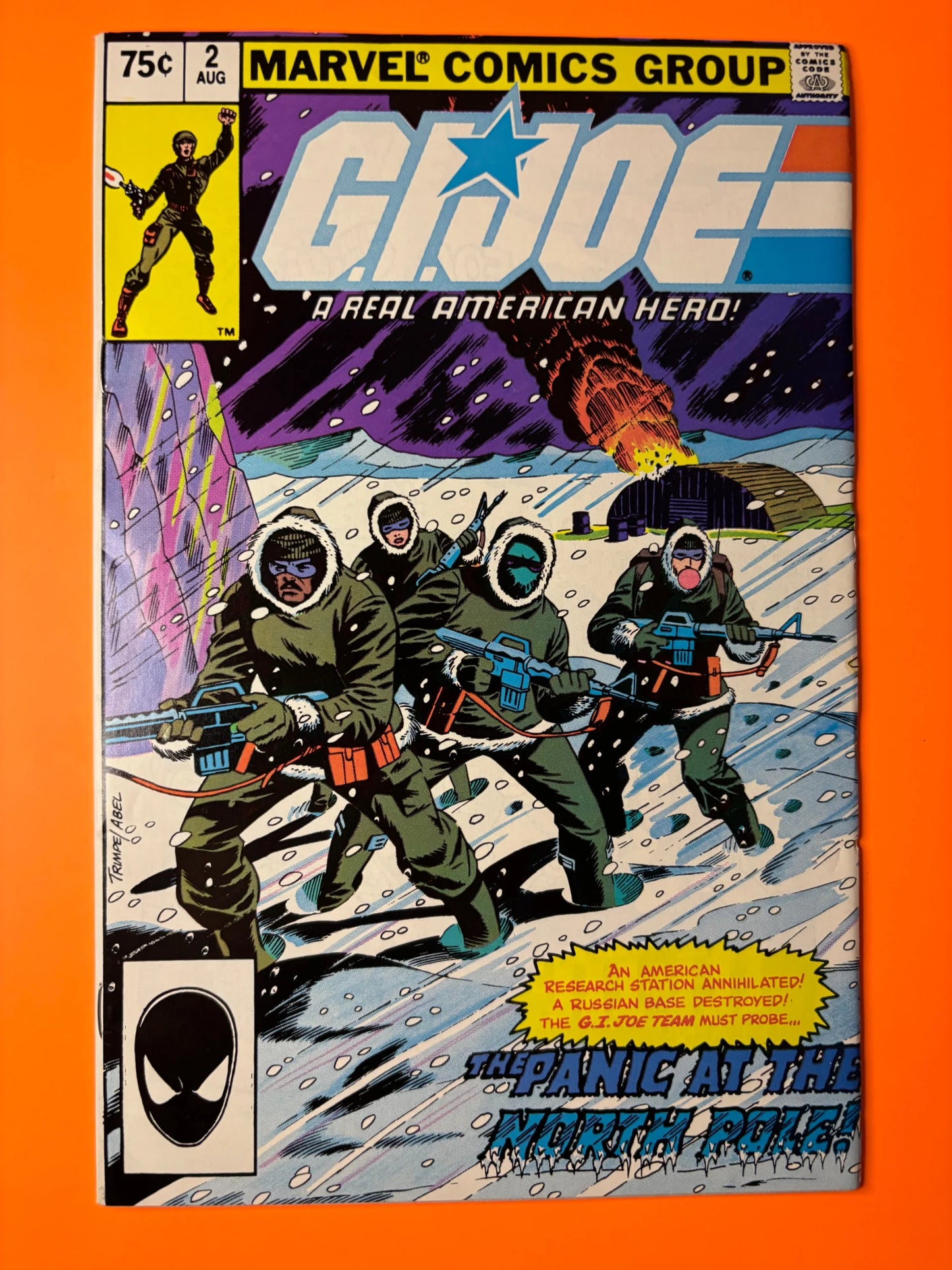 G.I. Joe A Real American Hero #2 2nd Print Marvel 1982 High Grade
