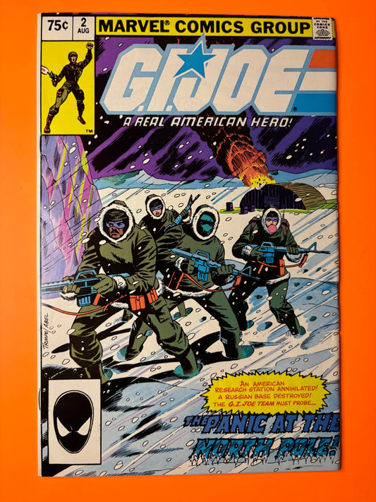 G.I. Joe A Real American Hero #2 2nd Print Marvel 1982 High Grade