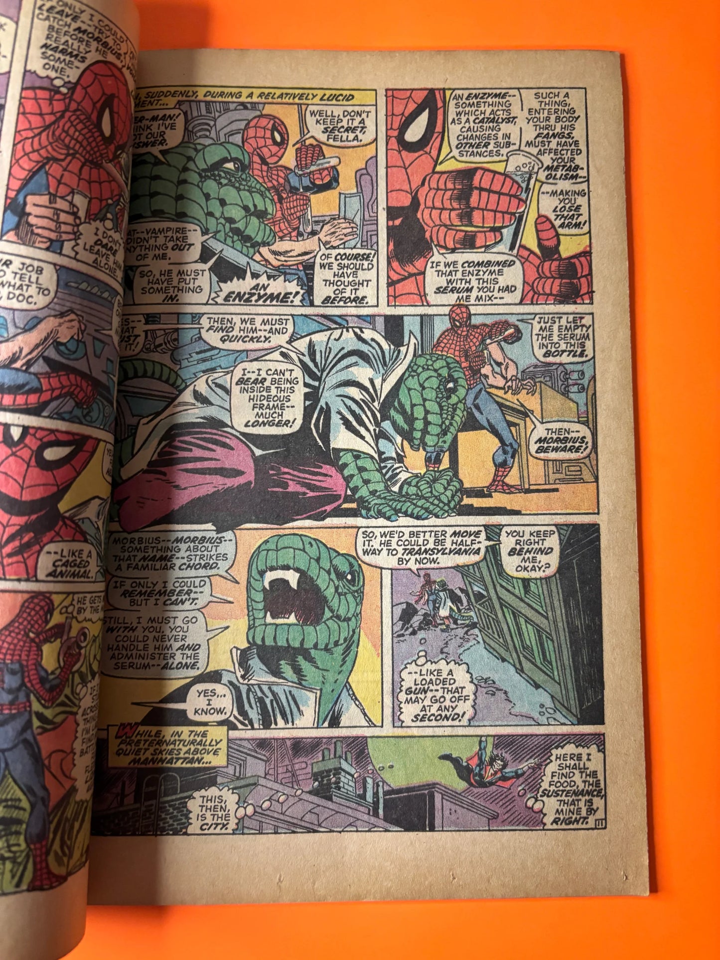 The Amazing Spider-Man #102 Marvel 1971 Morbius Origin Bronze Age