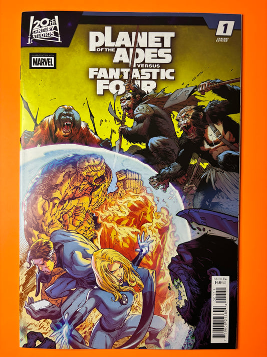 POTA vs Fantastic Four #1 1:25 Diaz NM