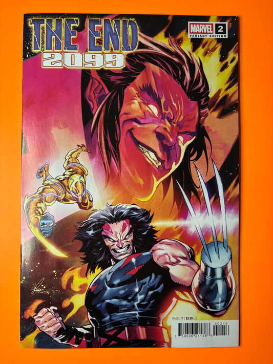 The End 2099 #2 1:25 Manna Variant NM