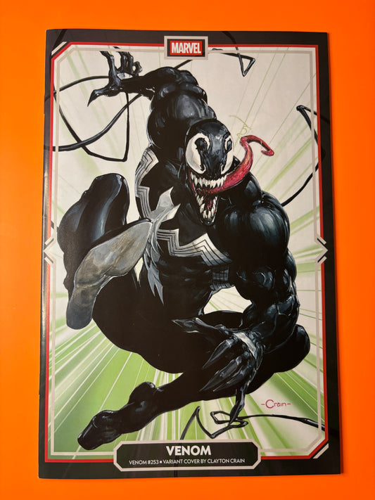 Venom #253 Clayton Crain Variant Marvel 2025 NM