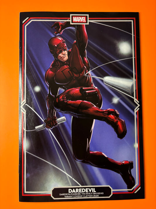 Daredevil Punisher Devils Trigger #3 Clayton Crain Variant Marvel NM
