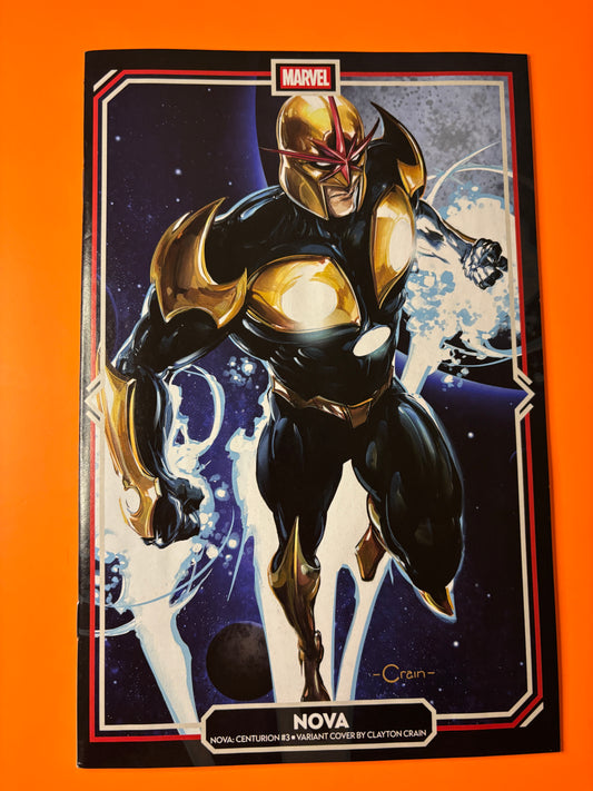 Nova Centurion #3 Clayton Crain Variant Marvel 2026 NM