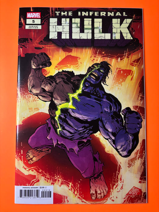 Infernal Hulk #5 1:25 Camuncoli Variant NM