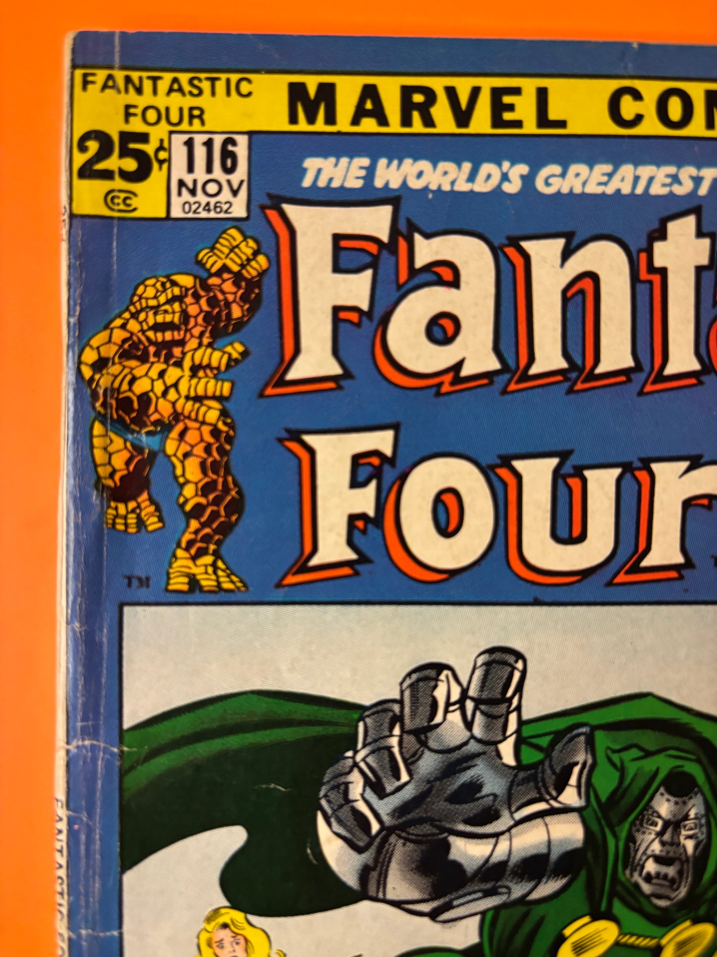 Fantastic Four #116 Marvel 1971 Doctor Doom GD/VG