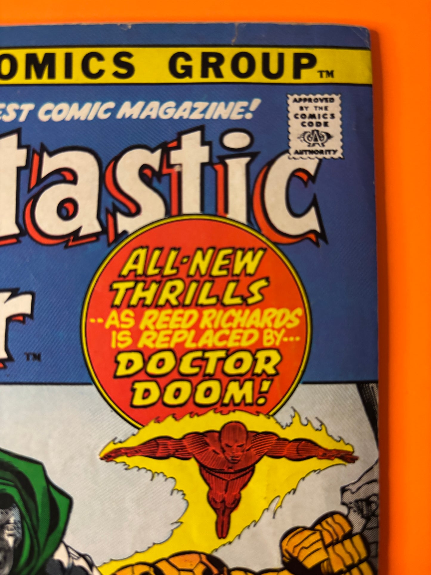 Fantastic Four #116 Marvel 1971 Doctor Doom GD/VG