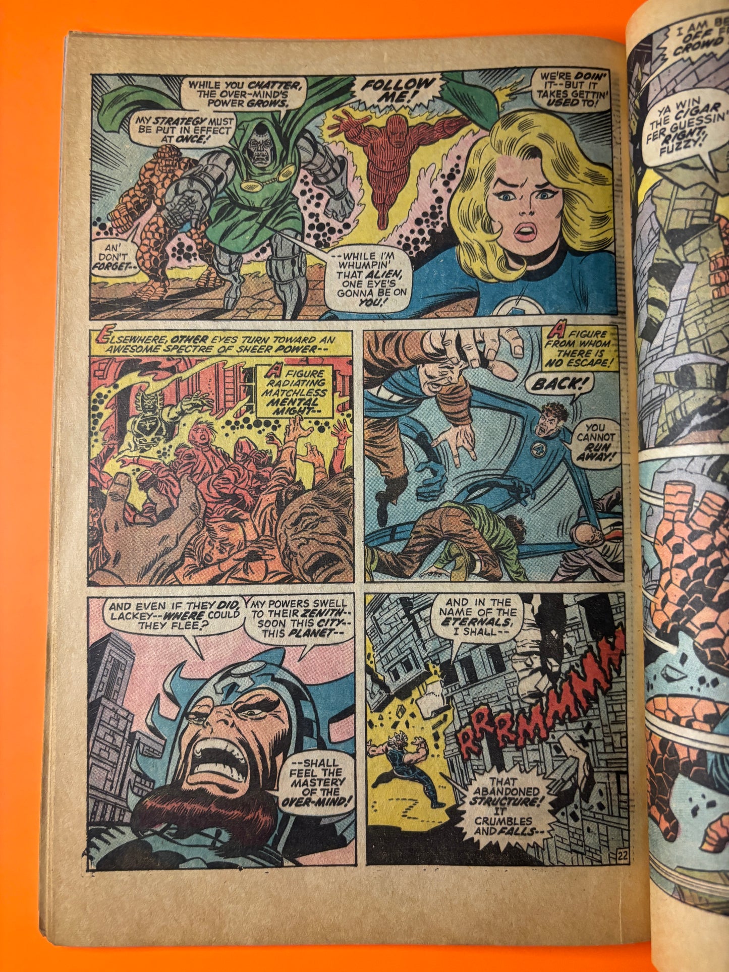 Fantastic Four #116 Marvel 1971 Doctor Doom GD/VG