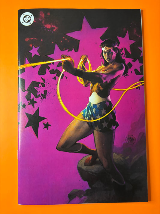 Wonder Woman #1 eBay Live Andrew Robinson Virgin NM