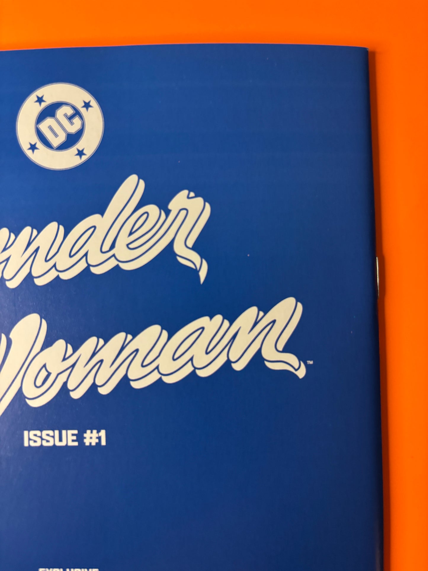 Wonder Woman #1 eBay Live Andrew Robinson Virgin NM