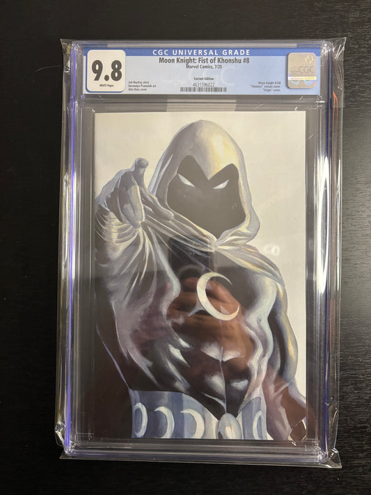 Moon Knight: Fist of Khonshu #8 Alex Ross "Timeless" Virgin Variant CGC 9.8