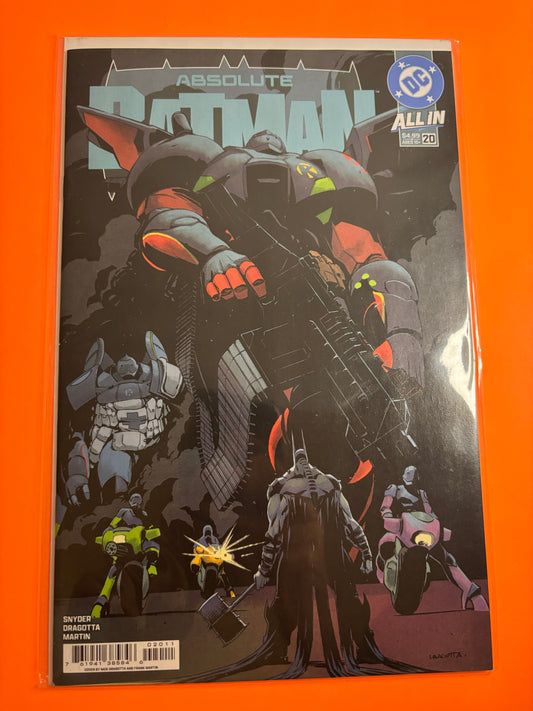 Absolute Batman #20 DC Comics 2026 VF