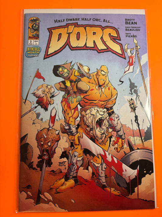 D'Orc #2 Brett Bean Invincible Team-Up Variant Image NM