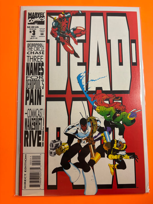 Deadpool The Circle Chase #3 Marvel VF