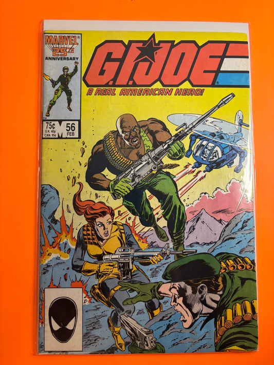 GI Joe A Real American Hero #56 1st Lola Graves Marvel VF