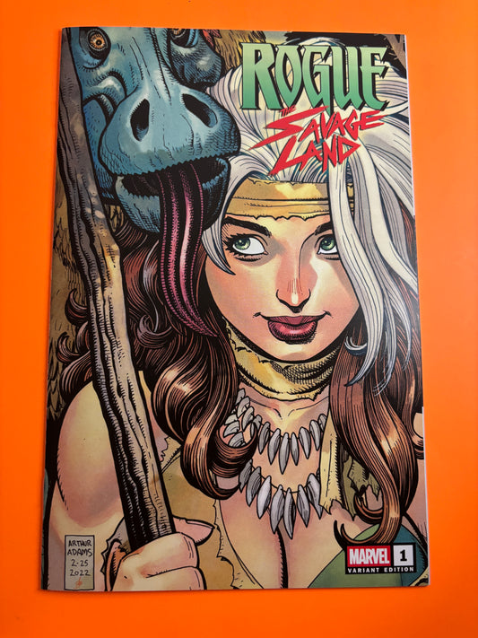 Rogue Savage Land #1 Arthur Adams MegaCon Variant NM