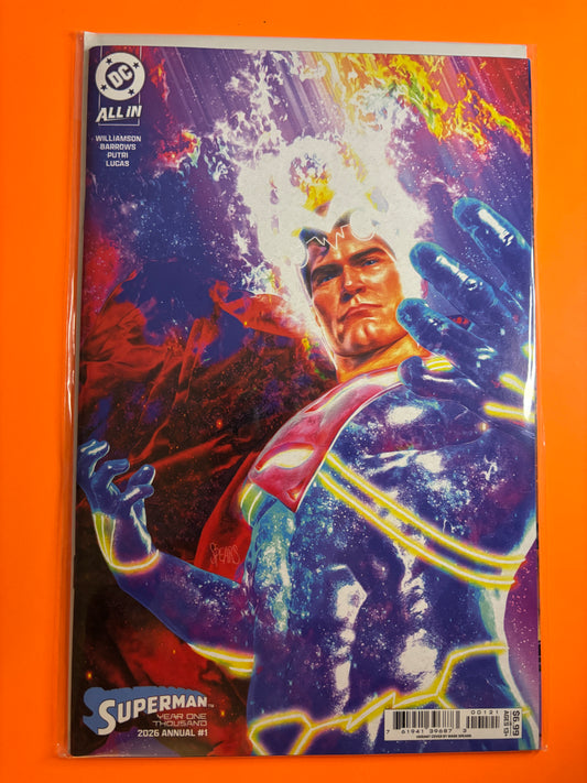 Superman 2026 Annual: Year One Thousand #1 Cover B Mark Spears Variant NM