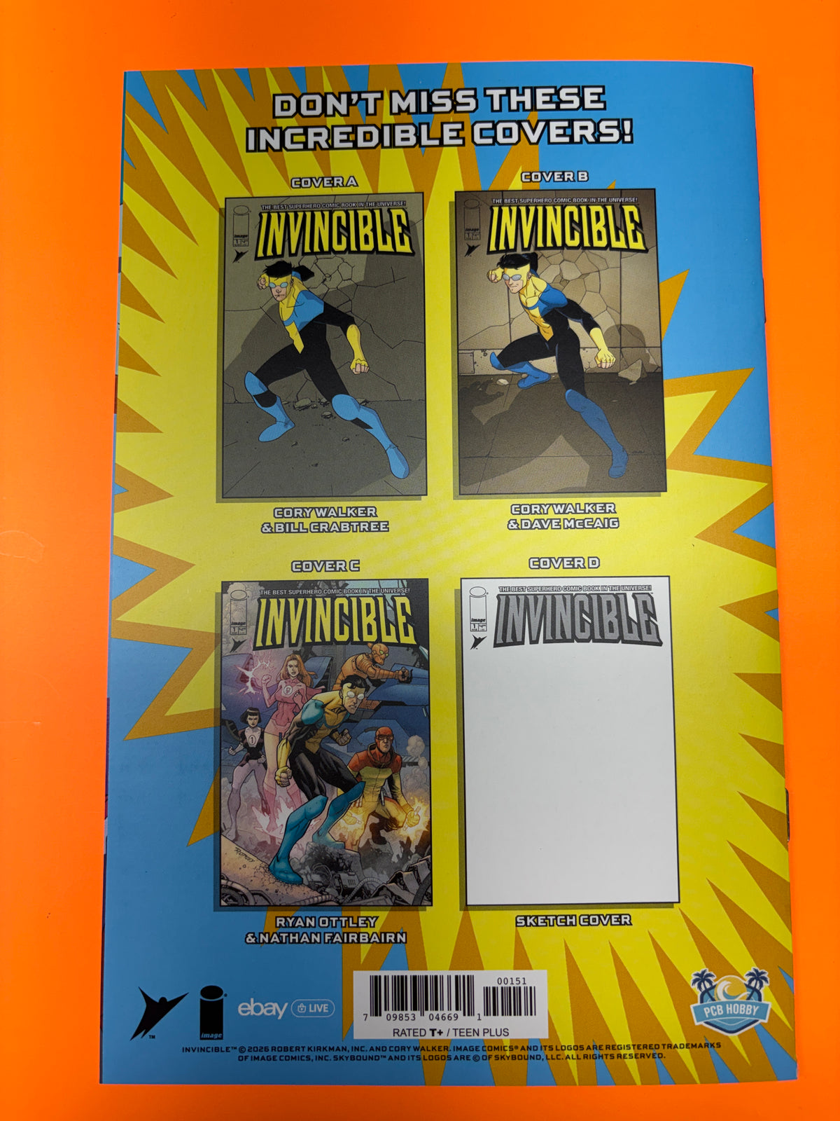 Invincible #1 MegaCon Exclusive Maria Wolf Trade Variant Signed LTD 1500