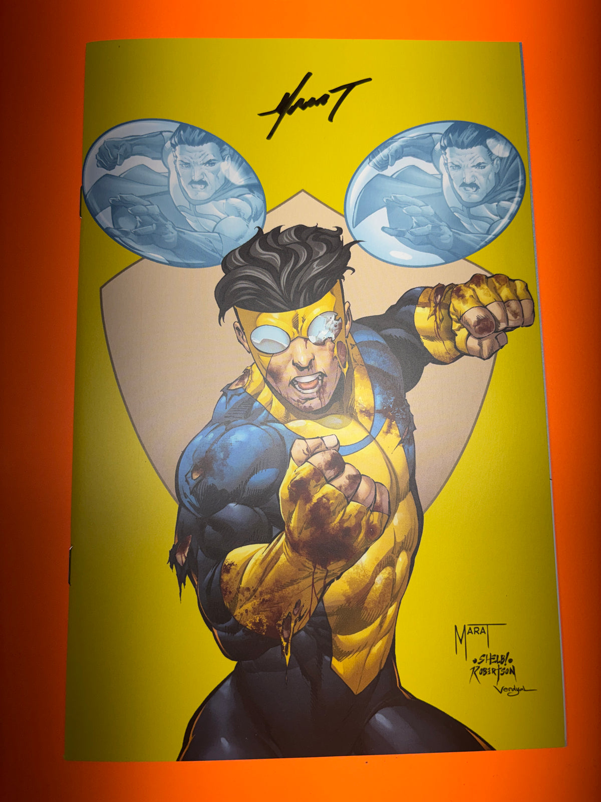 Invincible #1 MegaCon 2026 Marat Mychaels Virgin Variant Signed LTD 1500