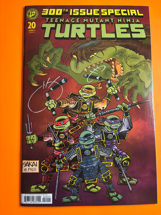Teenage Mutant Ninja Turtles #20 1:50 Stan Sakai Variant NM