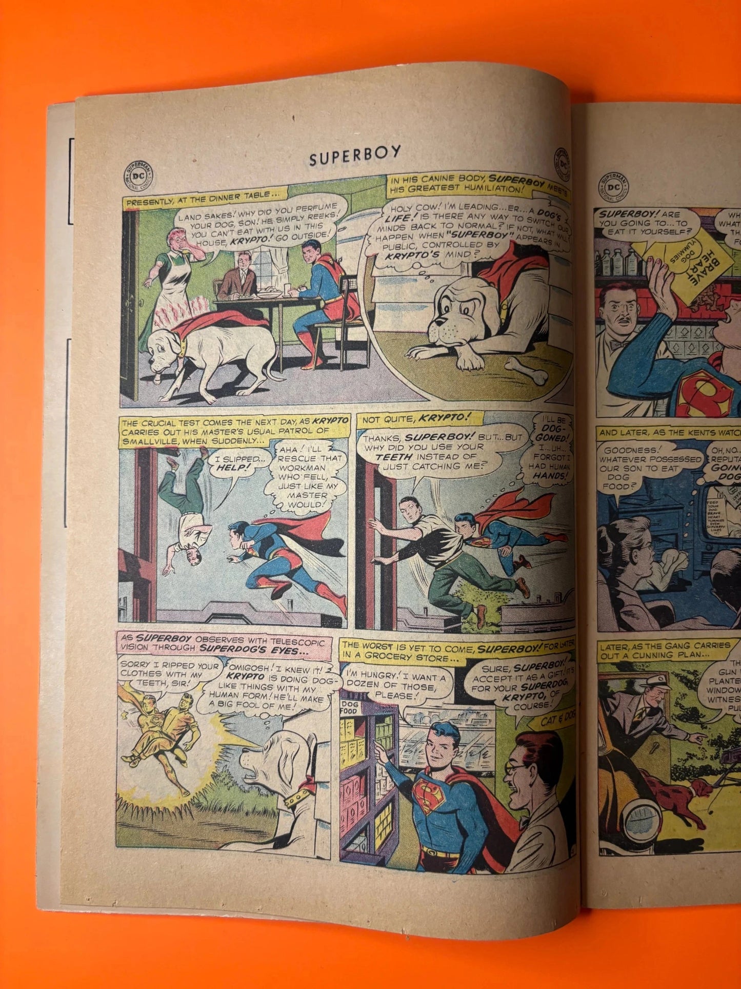 Superboy #71 DC Comics 1959 Krypto Silver Age Superman Comic Book