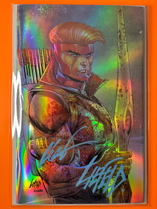 Youngblood #3 Liefeld Signed Holofoil Remark