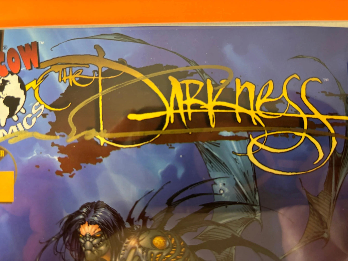 The Darkness #1 Double Signed Marc Silvestri Batt COA Limited 1500