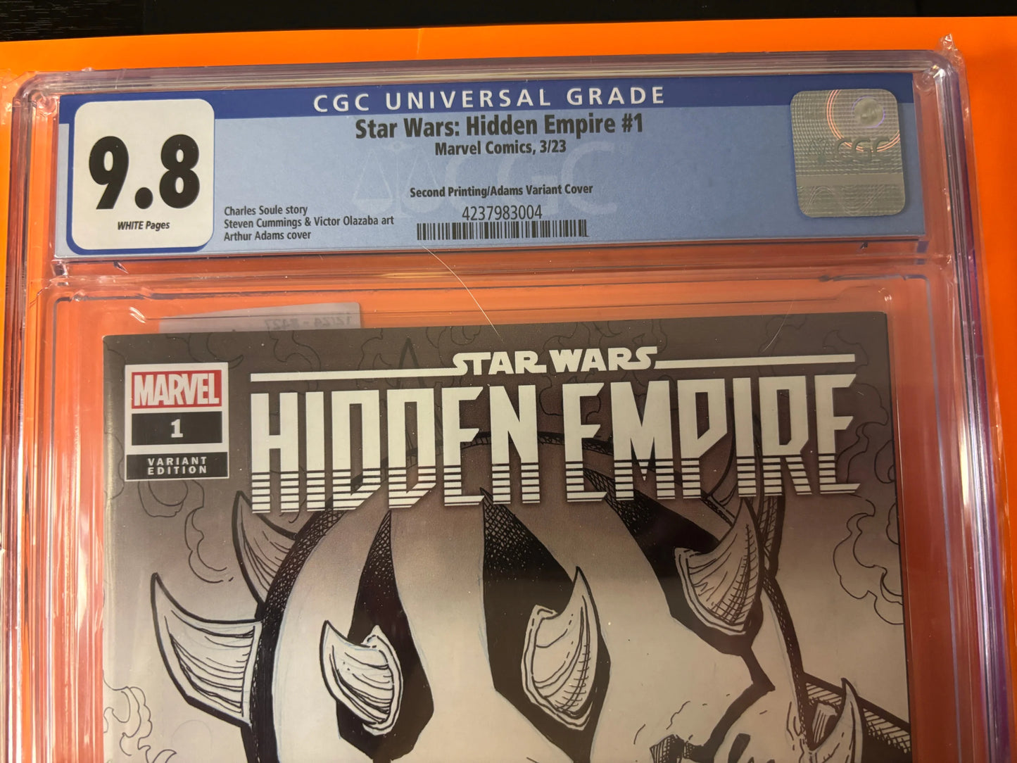Star Wars: Hidden Empire #1 - 2nd Printing 1:25 Arthur Adams Black & White Variant