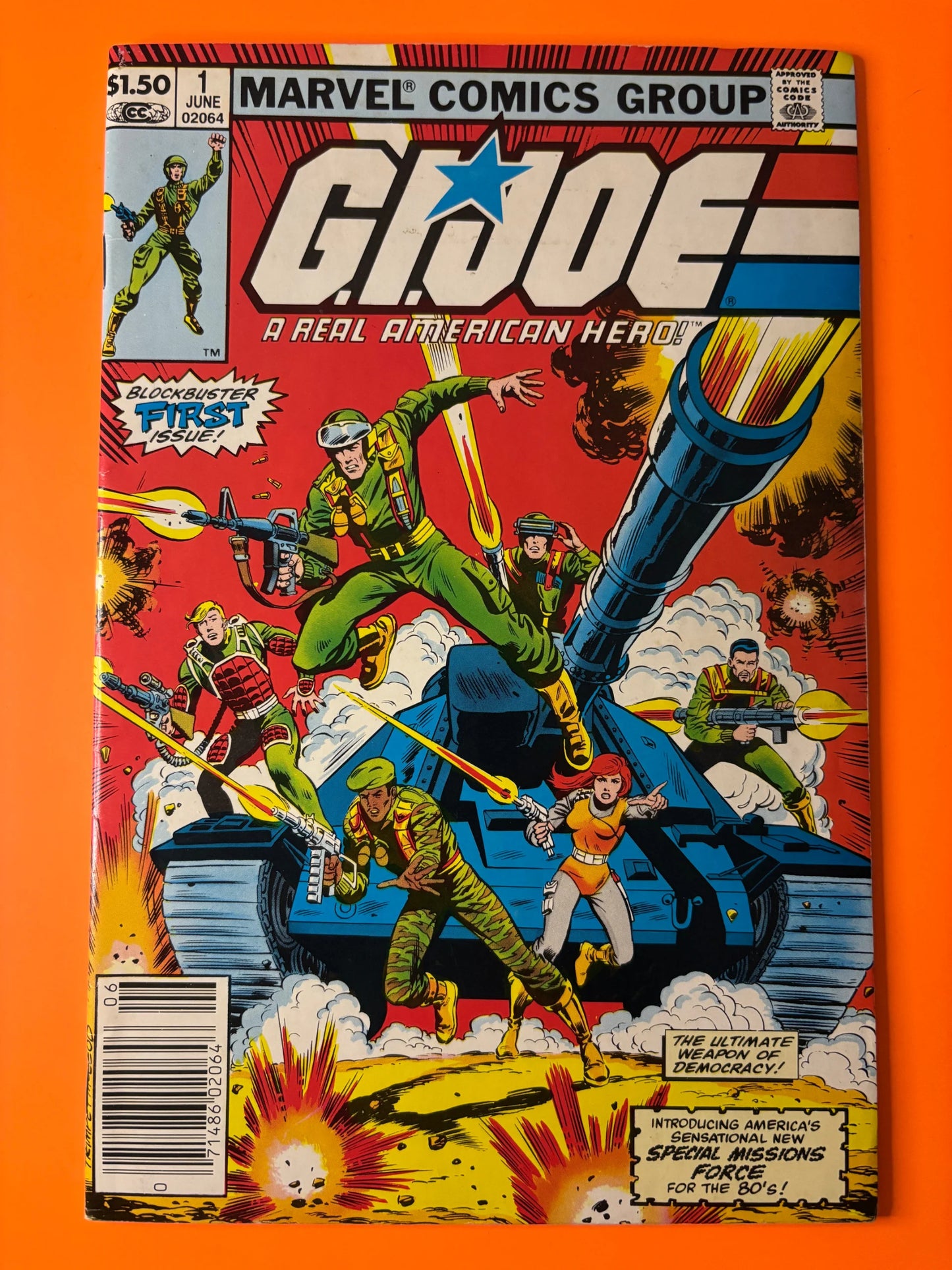 G.I. Joe: A Real American Hero #1 - Newsstand Edition