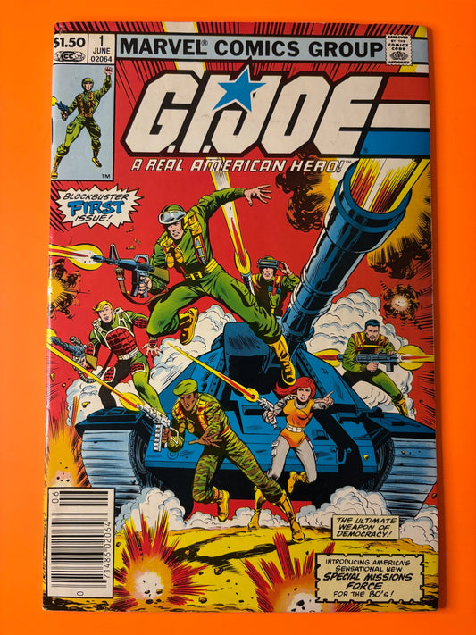 G.I. Joe: A Real American Hero #1 - Newsstand Edition