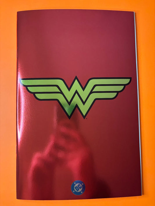 Wonder Woman #1 eBay Live Logo Foil Virgin Variant NM