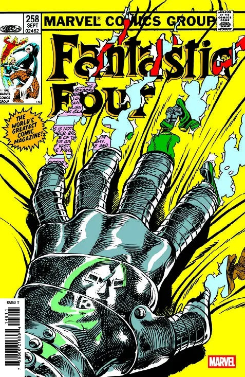 Fantastic Four #258 Byrne Facsimile 616 Day NM