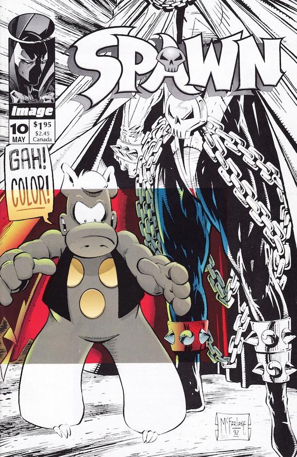 Spawn #10 Image Comics 1993 Direct Edition NM