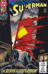 Superman #75 Death of Superman DC Comics 1992 VF