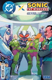 DC x Sonic The Hedgehog The Metal Legion #2 DC Comics 2026 NM