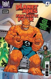 Planet of the Apes vs Fantastic Four #4 Paco Medina Homage Variant NM