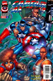 Captain America #5 Vol 2 Marvel Comics VF