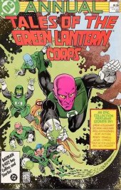Tales of the Green Lantern Corps Annual #2 DC 1986 VF